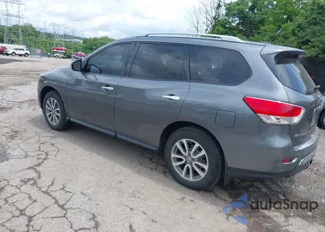 2015 Nissan Pathfinder Sv из США, поврежденный, VIN 5N1AR2MM2FC705100